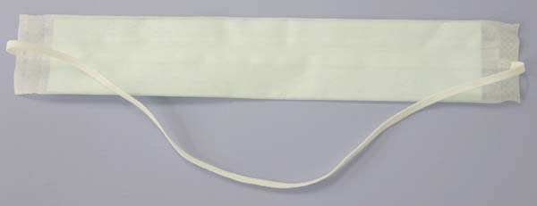 クリーンルーム用品/おでこの汗の吸収・流れ止めパットです。表面には無塵不織布を使用しているため発塵を防ぎます。汗の吸収速度が速く、100ccもの汗を吸い取ります。 クリーンルーム用品/額の汗吸収流れ止めパッド