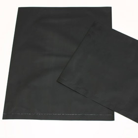 静電気帯電防止・導電性ｶｰﾎﾞﾝﾎﾟﾘ袋です。ｶｰﾎﾞﾝの黒色ﾎﾟﾘｴﾁﾚﾝ袋です。瀬電気対策に最適。
