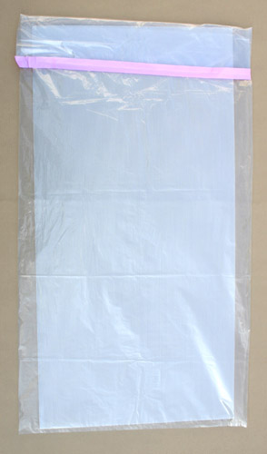 静電気帯電防止の特大ビニール袋・ポリエチレン袋。３尺×６尺サイズのスチロール用カバーとしても可能。