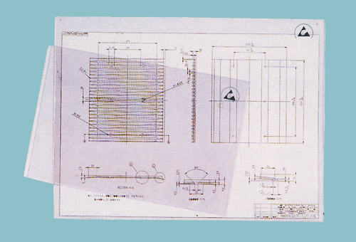 静電気帯電防止クリーンルーム用硬質クリアーカードケースです。ESD静電気対策品です。クリヤーカードケース