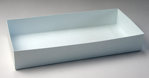クリーンルーム用の紙トレーは、紙粉が出ない厚紙のクリーンペーパーで作った無塵紙製です。