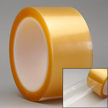 クリーンルーム用OPPテープは、プラコア梱包テープなので紙粉が出ず、ゴム系粘着剤でアウトガスが少ない粘着テープです。個包装なのでテープに異物が付着しません。