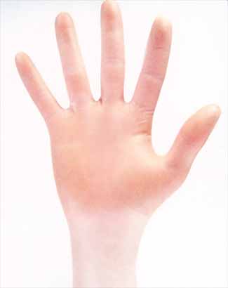 クリーンルーム用NVR（非揮発性残留物）残留イオン防止ニトリル手袋