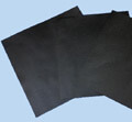 黒色クリーンペーパー/黒色無塵紙です。クリーンルーム内で使用する為の紙です。パーティクルの発生を抑えます。